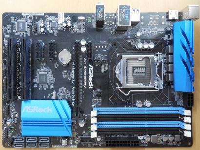 ASRock Z97 Anniversary Mainboard Intel Z97 Sockel 1150 PCIe DDR3 USB3.0* m1132