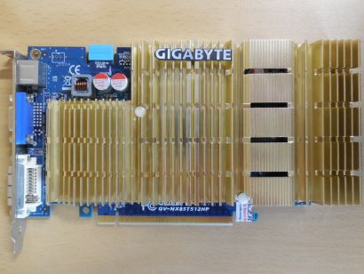 Gigabyte GV-NX85T512HP GeForce 8500GT 512MB 128B SLI HDCP PCIe DVI VGA HDTV*g761