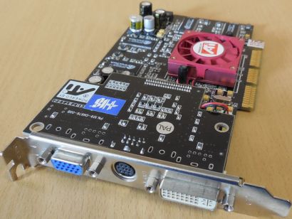 HIS Excalibur Radeon 9000 Pro 64MB DVI-I TV-Out VGA Retro AGP Grafikkarte* g762