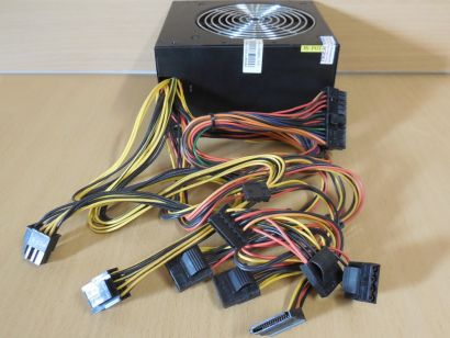 Inter-Tech Combat Power CP 650W 650 Watt ATX Gaming PC Computer Netzteil* nt1773