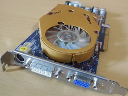 Sparkle SPAG40 P212A01 GeForce 6800 128MB 256Bit DDR VGA DVI-I TV Retro AGP*g778