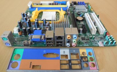 Foxconn RS780M03AI-8EKSMH Mainboard +Blende AMD RS780 Sockel AM2 DDR2 HDMI*m1143