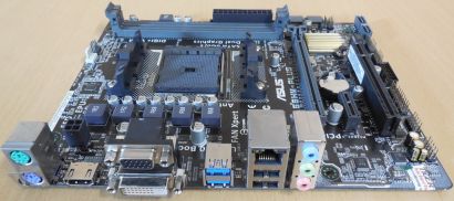 Asus A68HM-PLUS Rev 1.01 Mainboard AMD A68H Sockel FM2+ DDR3 USB3.0 HDMI* m1146