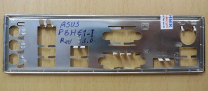 Asus P8H61-I Rev 3.0 Mainboard Blende Motherboard IO-Shield Backplate* mbb40 Abdeckplatte