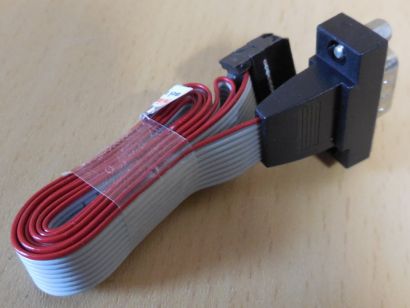 Seriell COM Port Anschluss 9-pin serial RS 232 Retro PC Computer ca. 60cm*pz1175