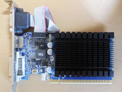 Captiva nVidia GeForce G210 1GB 64Bit GDDR3 PCIe 2.0 passive DVI-I HDMI VGA*g783