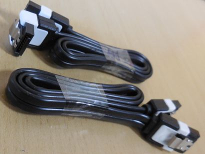 ASUS 2x SATA III 6Gb/s Kabelset HDD SSD DVD Blu-ray schwarz Datenkabel* pz1185