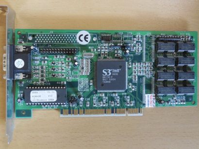 SPEA Video Seven MIrage S3 P32 Trio32 Trio64 1MB VGA PCI RETRO Grafikkarte*g787