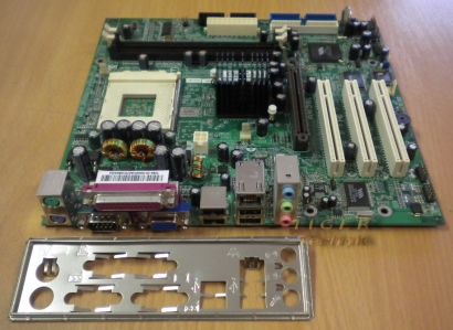 FIC AM39L-L Mainboard + Blende Sockel A 462 FSB333 Grafik Audio LAN AGP 8X *m127