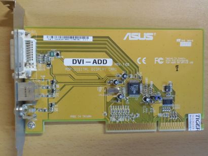 ASUS DVI-ADD Rev 1.02 AGP Digital Display Card DVI-D AGP Erweiterungskarte* g790