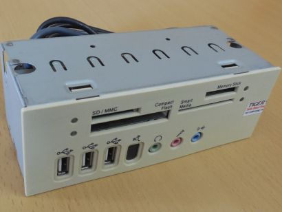 L&S Classic Style C 33040 II Retro Front IO Panel USB Audio Kartenleser* pz1206