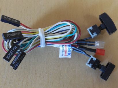 Aquado Silent PC Excellence I-Surf Power Reset Schalter HDD Power LED* pz1208