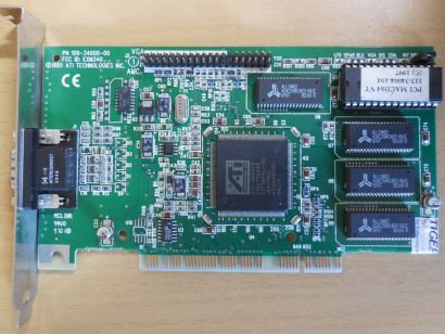 ATI Mach64 264VT2 2MB 32Bit DRAM VGA D-Sub PCI RETRO Grafikkarte* g792