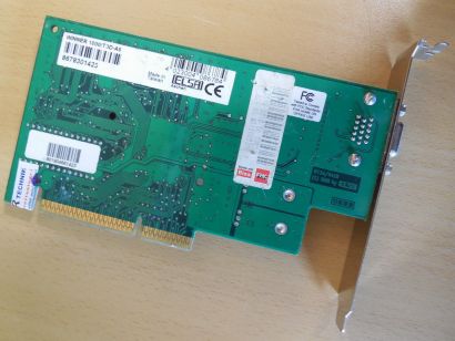 ELSA WINNER 1000/T3D-A8 S3 Trio 3D/2X 8MB SDRAM VGA Retro AGP Grafikkarte* g796