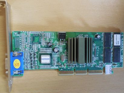 Gainward CardEXpert VGA-GWV06-8 nVidia GeForce2 MX 32MB VGA D-Sub RETRO AGP*g797