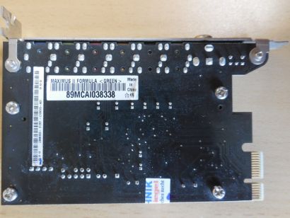 ASUS ROG Supreme FX X-Fi Maximus II Formula PCIe HD 7.1 Channel Soundkarte* s86