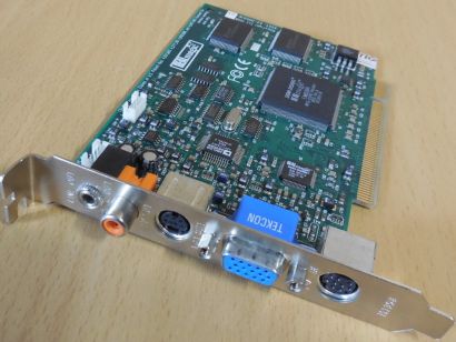 REAL magic EM8300 MPEG-2 DVD Decoder 2MB VGA-In-Out S-Vid Cinch Klinke PCI* g809