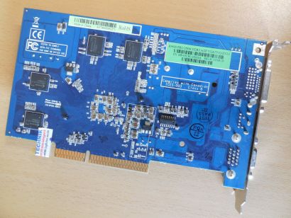 Sapphire R9600 Pro 256M Radeon 9600 Pro 256MB VGA S-Video DVI-I RETRO AGP* g811