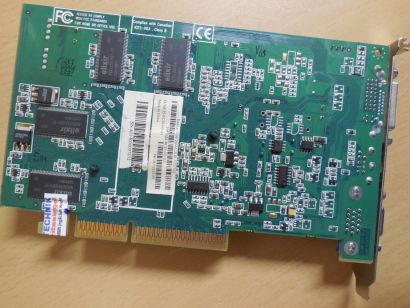 SAPPHIRE 9600 SE Atlantis 256M Radeon 256MB 128B VGA TV DVI-I AGP Retro AGP*g810