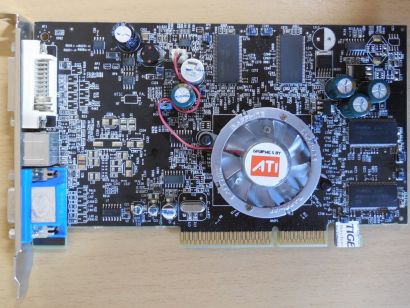 Sapphire Radeon 9600XT 1024-JC29-1A-SA 256MB VGA Video-Out DVI-I AGP Grafik*g814
