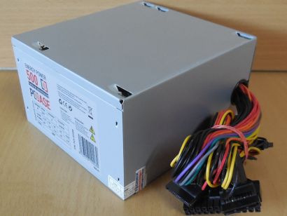 Fuente de alimentación 500 Watt ATX PC Computer Netzteil 24p 4p SATA Molex* nt1779