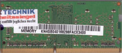 Micron MTA4ATF51264HZ-2G6E1 PC4-2666V 4GB DDR4 2666MHz SODIMM RAM 1RX16* lr147