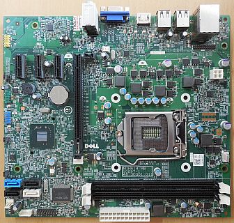 Dell Optiplex 3010 MT Mainboard + Blende 042P49 Sockel 1155 Intel MIH61R* m1162