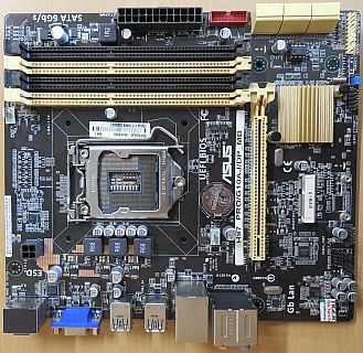 Asus H97_PRO/G10AJ/DP_MB Mainboard Intel H97 Sockel 1150 PCIe DDR3 USB3.0* m1163