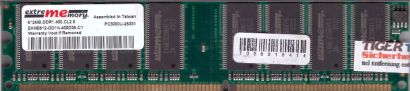 Extreme Memory EXME512-DD1N-400D25-C1 512MB DDR1 400MHz RAM Memory* r1063