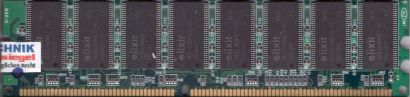 Elixir M2U51264DS8HC1G-5T 512MB DDR1 PC3200U-30330 400MHz RAM Memory* r1066