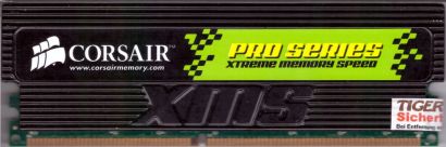 Corsair CMX512-3200C2PRO 512MB DDR1 400MHz XMS3200 Arbeitsspeicher RAM* r1067