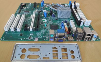HP Saturn Rev A 462431-001 460963-001 Mainboard +Blende Sockel 775 CMT* m1164