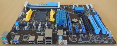 Asus M5A97 LE R2.0 Rev 1.0 Mainboard Sockel AM3+ PCIe DDR3 USB3.0 GbE LAN* m1167
