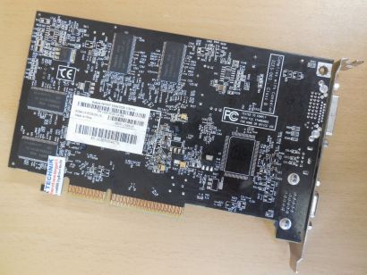 Sapphire Radeon 9600XT ATI Radeon 9600 XT 256MB VGA TV-Out DVI-I Retro AGP* g825