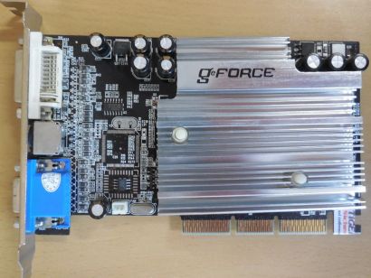 POINT Of VIEW VGA150158B GeForce FX 5200 128MB VGA S-Video DVI-I RETRO AGP* g831