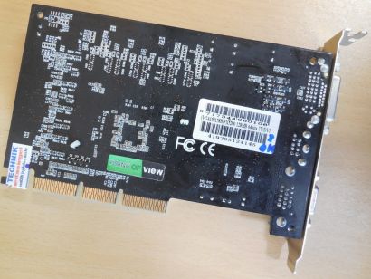 POINT Of VIEW VGA150158B GeForce FX 5200 128MB VGA S-Video DVI-I RETRO AGP* g831