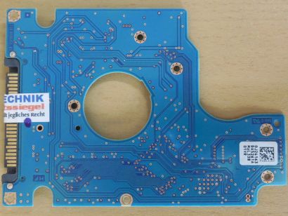 Hitachi Travelstar Z7K500-320 HTS725032A7E630 PCB Elektronik Platine*FE308 Controller