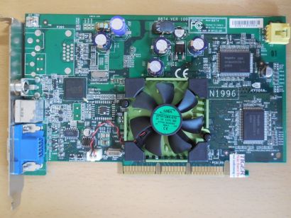 MSI MS-8874 GeForce 4 MX 440 64MB 128Bit VGA S-Video Composite AV Retro AGP*g833