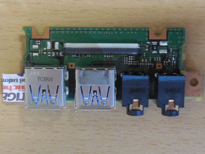 Fujitsu CP621901-X3 CP621901-Z3 LifeBook E733 E753 USB 3.0 Audio Board* nb36