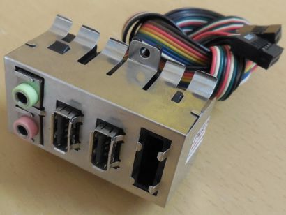 Hyrican PC SET00734 Front IO Panel 2x USB 2.0 HD Audio Mikrofon* pz1217