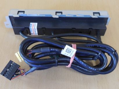 Dell Optiplex 3010 MT 0C8PD6 Front IO Panel USB2.0 Audio MIC Diagnose LED*pz1219