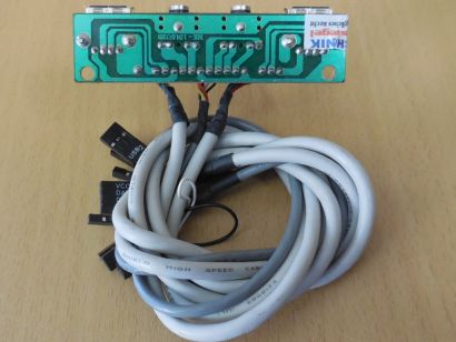 MS-Tech LC-310 SX-395 ZAO-100T Front IO Panel 2x USB 2.0 Audio Mikrofon* pz1222