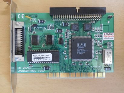 Dawicontrol DC-2975U SCSI Adapter Karte PCI 50 pin bis zu 7 Geräte 20 MB/s* sk85