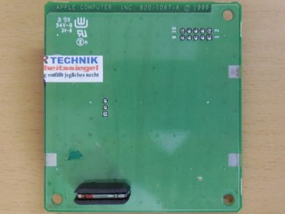 Apple Power MAC G4 820-1067-A 630-2884-A Front Panel Power Schalter LED* pz1223