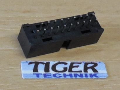 USB3.0 Mainboard Steckleiste Stecker USB header connector schwarz 19pin* mbz18