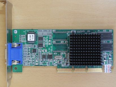DELL 07K113 ATI Rage 128 Pro PN 1027311402000002 16MB SGRAM VGA Retro AGP* g845