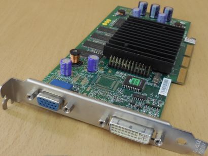 Dell 04N857 MSI G3Ti200 Pro MS-8850 GeForce3 Ti 200 64MB DVI VGA RETRO AGP* g846