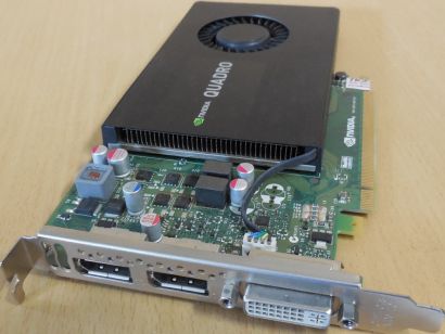 PNY VCQ2200-T nVidia Quadro K2200 P2010 4GB GDDR5 128B 2x DP DVI-I PCIe 2.0*g848