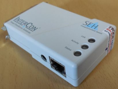 SEH Intercon IC105-FASTPOCKET-TX Print Server Parallel Centronics LAN* dr23