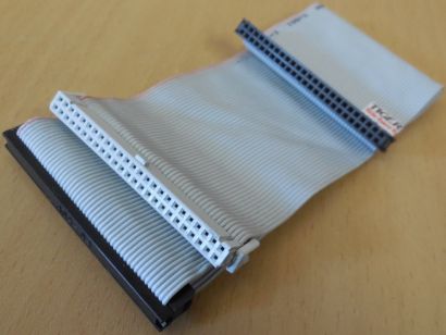 SCSI 50 pin Flachkabel Kabel grau ca. 48cm 3 Abgriffe intern HDD CD ROM* pz1239